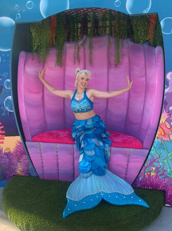 Bubbles the Mermaid!